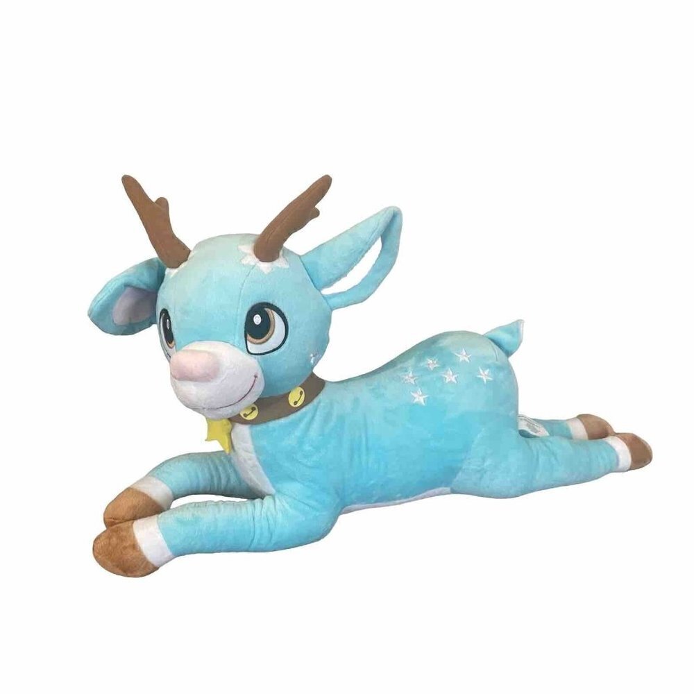 2023 Macys Thanksgiving Parade Plush Tiptoe Blue Reindeer I Believe Limited Ed